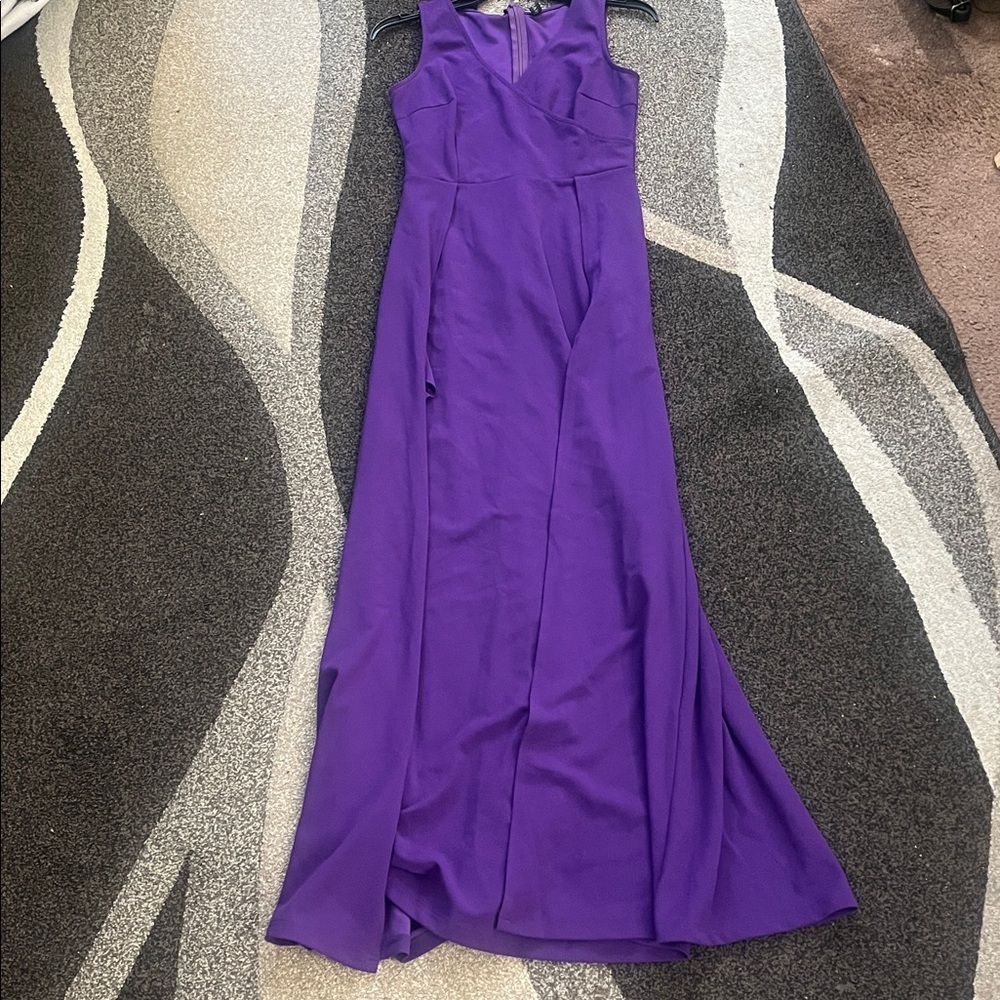 Purple Formal Maxi Dress w/ Slit